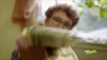 Blur image of a boy with black spectacles