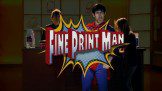 Fine Print Man animation