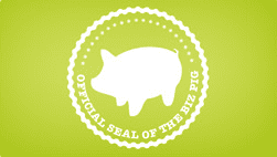 The official seal of the pig.
